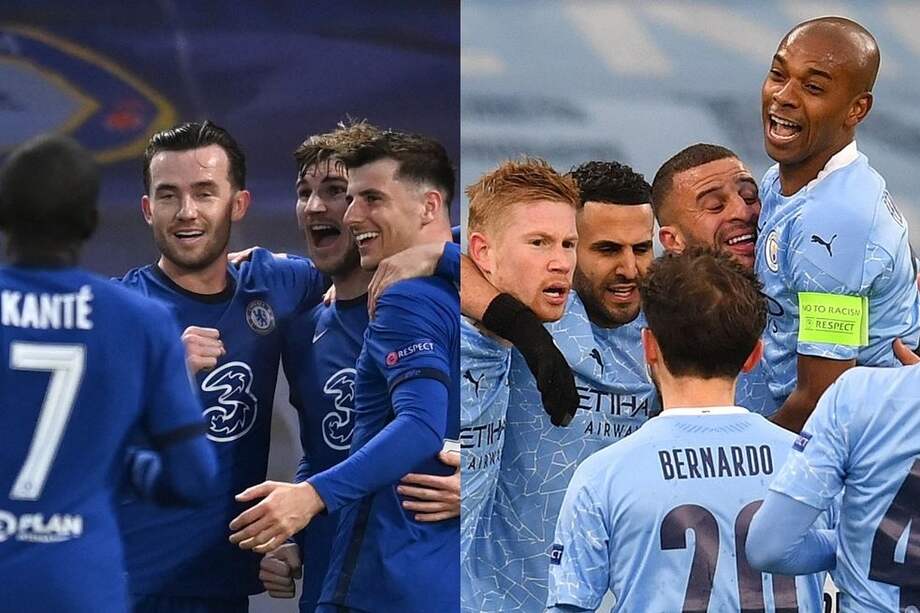 Chelsea eliminó en semifinales a Real Madrid y City sacó a PSG.