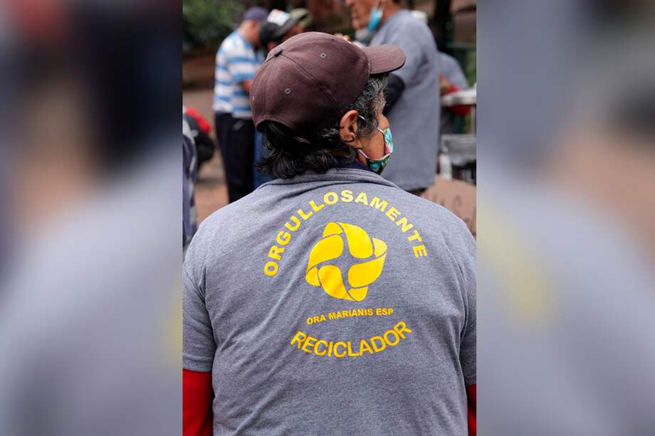 En Bogotá hay unas 23.000 familias que dependen del reciclaje.