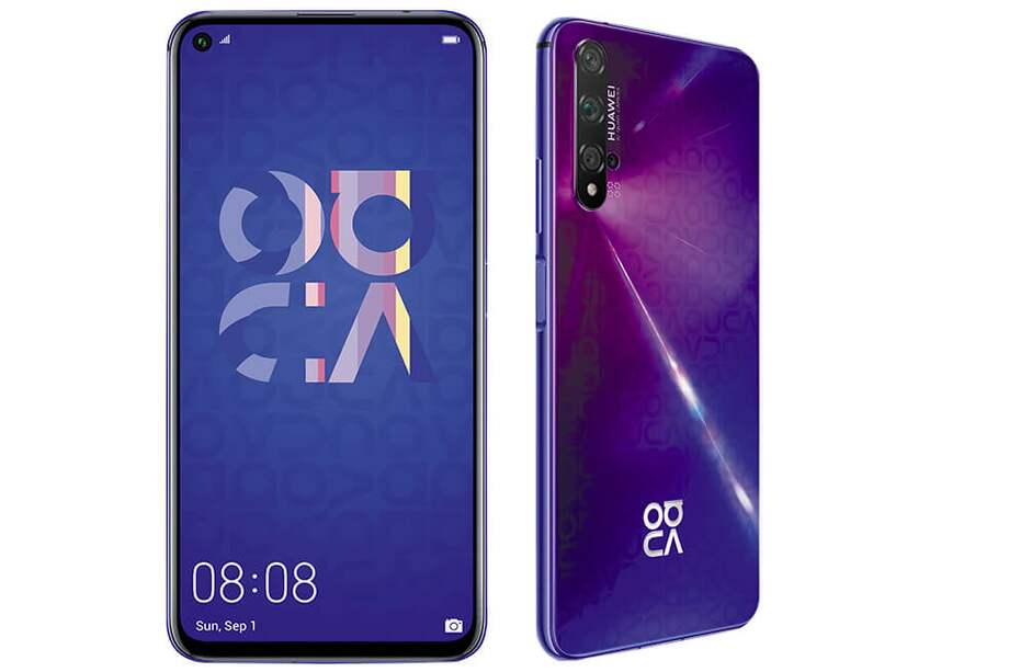 Las cinco cámaras del Huawei nova 5T funcionan con Inteligencia Artificial. / Cortesía Huawei