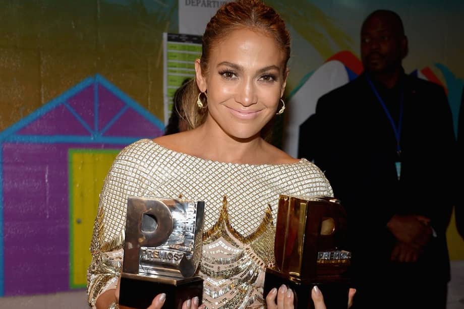 Jennifer Lopez en los Premios Juventud 2013.