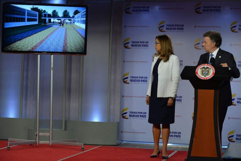 El presidente de la República y la ministra de Educación presentaron el plan de infraestructura educativa / Presidencia