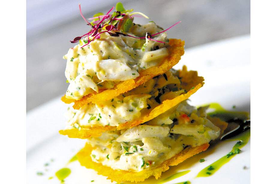 Torre de cangrejo y patacones