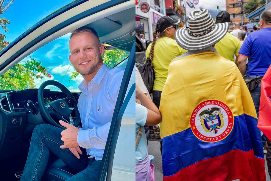 Dominic Wolf es tendencia por vender sus propias camisetas de Colombia, pero ¿esto aumenta nuestro complejo de inferioridad?