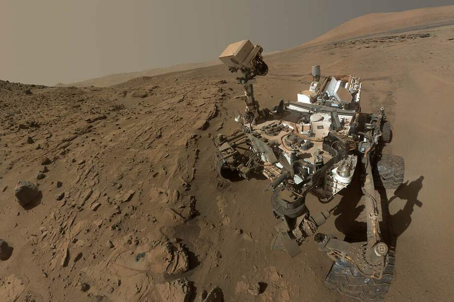 Autorretrato del robot Curiosity de la Nasa, que se encuentra explorando Marte. / Nasa