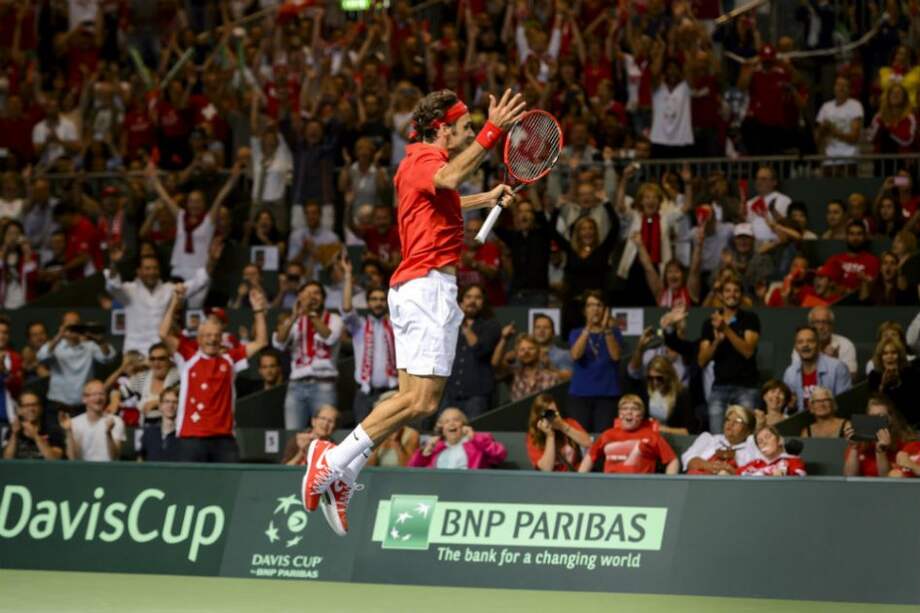 Federer clasificó a Suiza para su segunda final de la Copa Davis