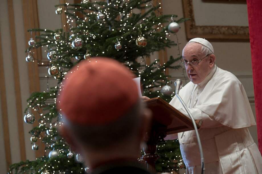 El papa Francisco recordó cómo vivía la Navidad en su natal Argentina.