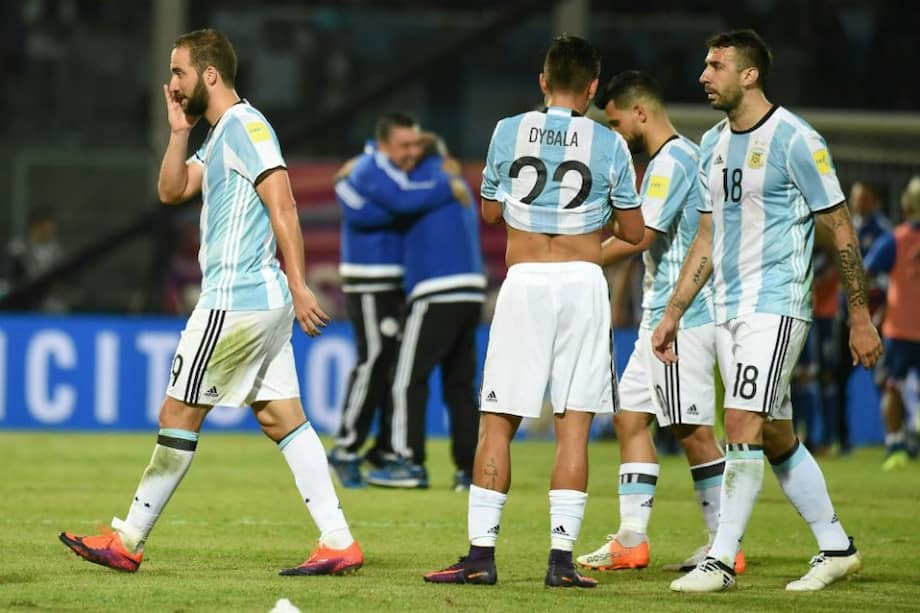 Argentina perdió 1-0 ante Paraguay. Foto: AFP