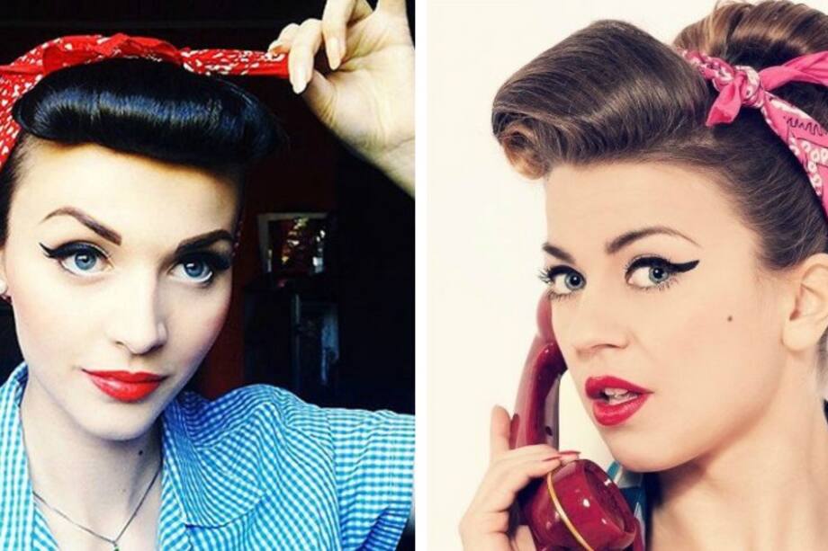 Tutorial para lograr el peinado Pin Up perfecto