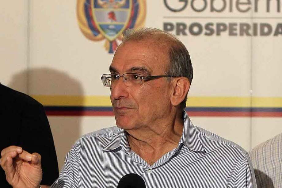 Humberto de la Calle, jefe del equipo negociador del Gobierno en Cuba. / Archivo