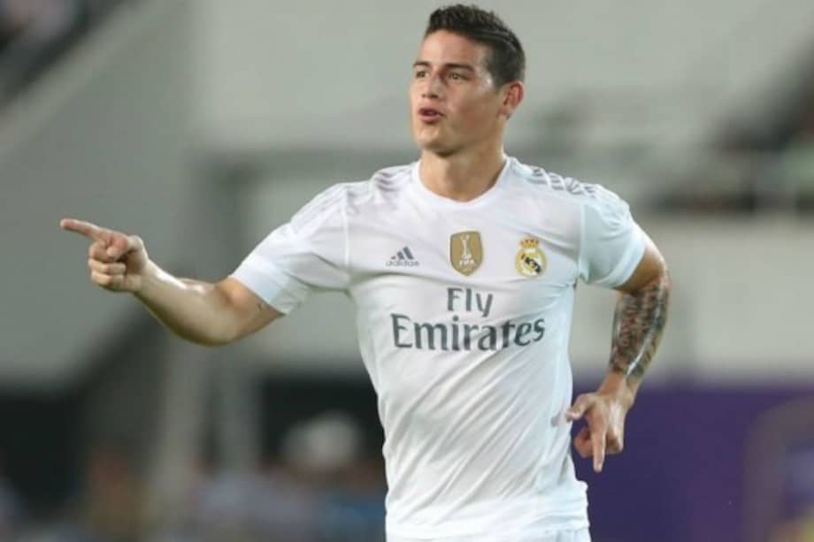 James llegó a entrenamiento del Madrid perseguido por la policía