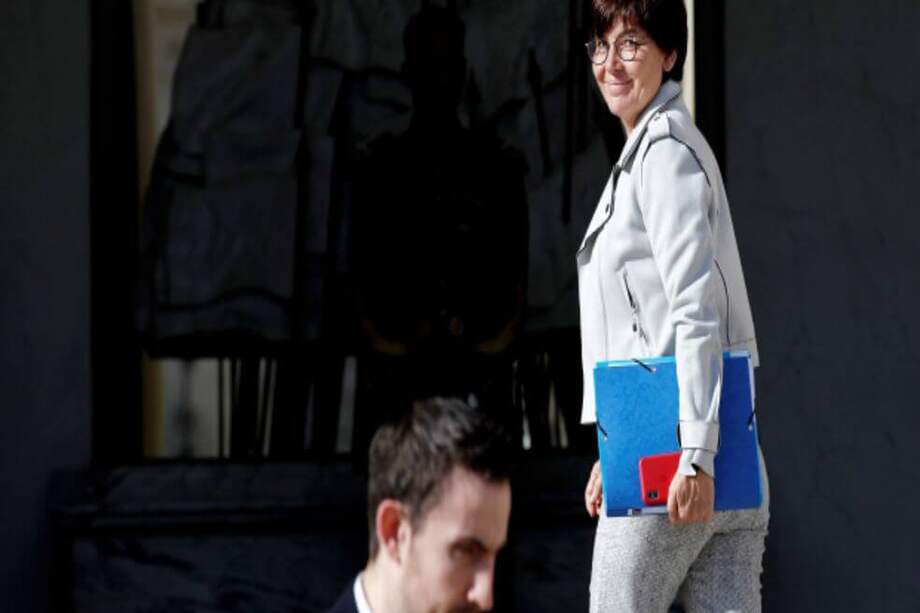 La ministra francesa de Ultramar, Annick Girardin. / EFE/EPA/YOAN VALAT/ARCHIVO