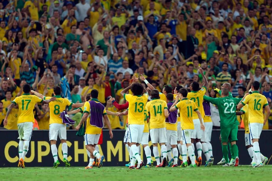 La Selección de Brasil de 2013.