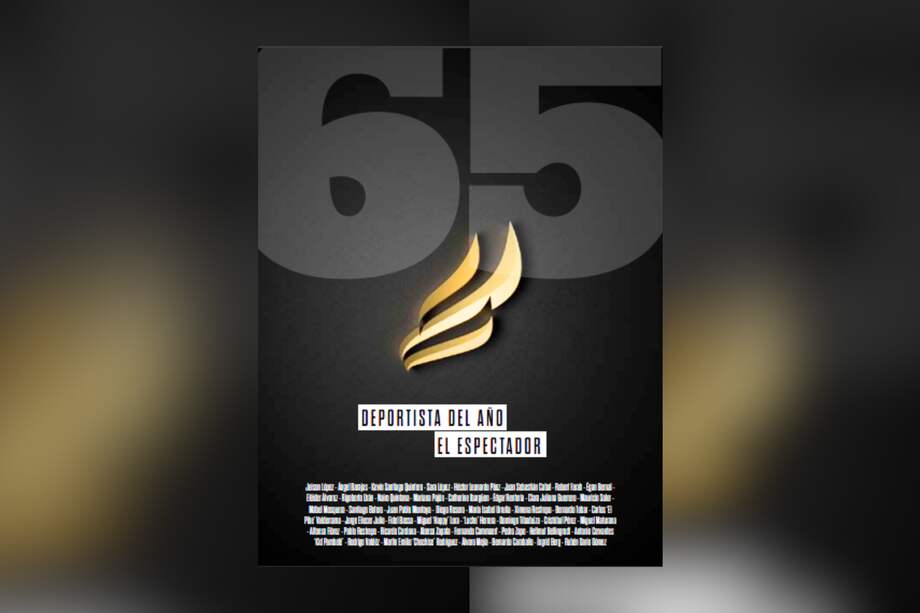 La portada del libro de los 65 años de El Deportista del Año.