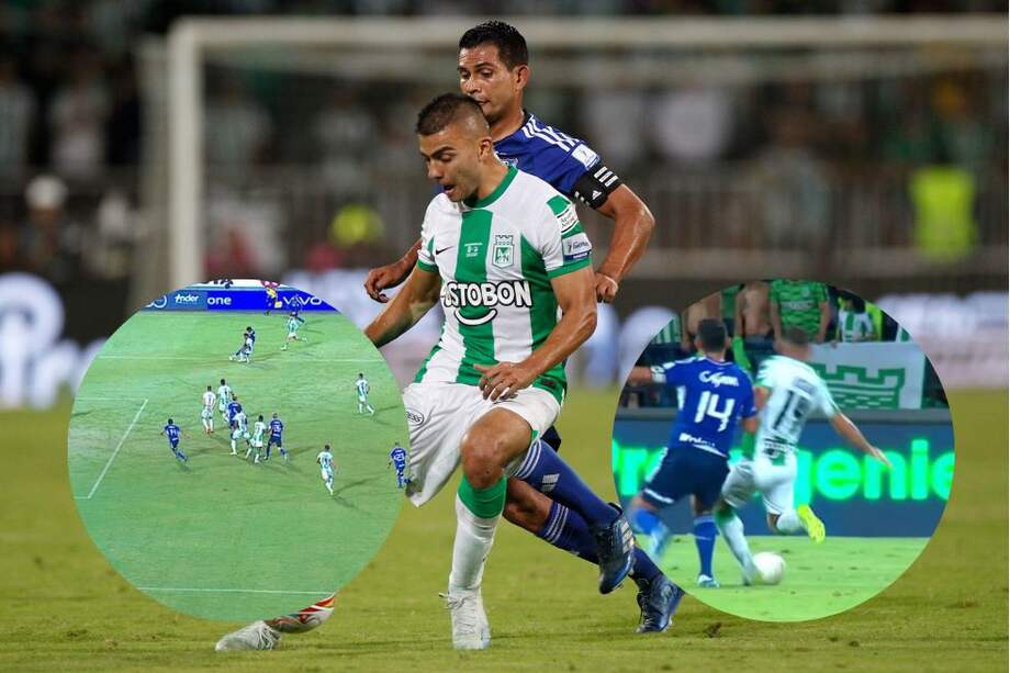 Millonarios y Nacional en el Atanasio Girardot.