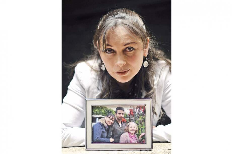 Alba Reyes, madre de Sergio Urrego, quien se suicidó en agosto pasado. / Gustavo Torrijos