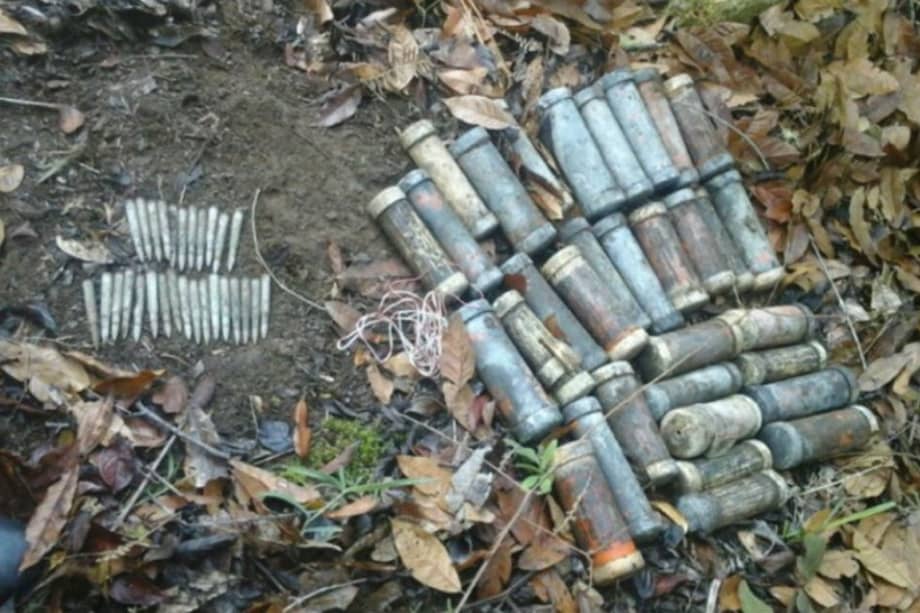 Hallan 33 minas antipersona en el oriente del país