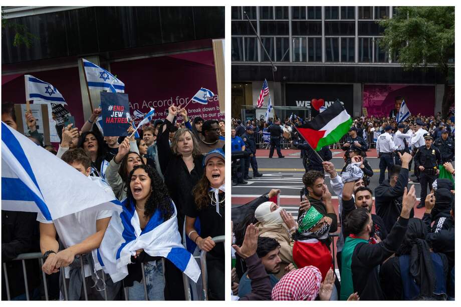 La guerra entre Israel y Gaza desató reacciones a nivel global: en ciudades como Nueva York hubo protestas a favor de Israel y también en solidaridad con el pueblo palestino. La condena de varios países por los ataques fue global.