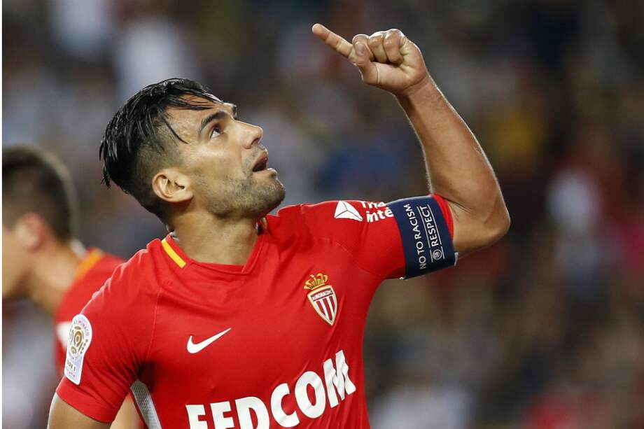 El "Tigre" anotó el segundo gol del Mónaco. / EFE