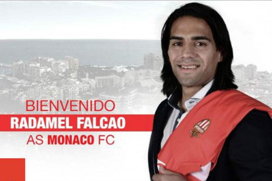 Falcao, de los mejores delanteros del mundo: presidente del Mónaco