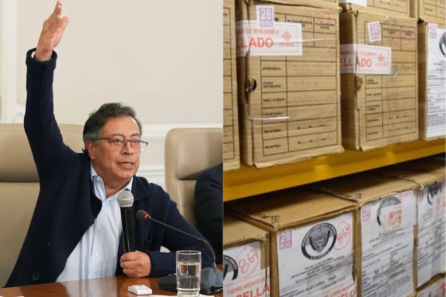 En total se trata de 57.544 cajas de documentos y 47.829 medios tecnológicos.