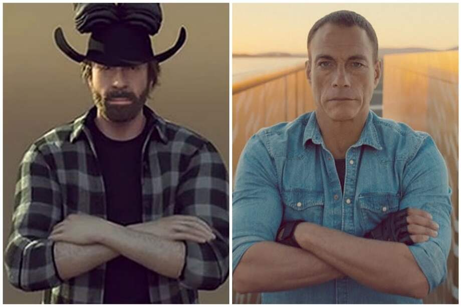 Chuck Norris se burla de Jean Claude Van Damme en mensaje navideño