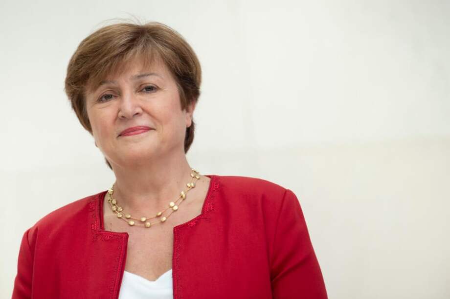 Kristalina Georgieva, directora gerente del FMI. / Bloomberg