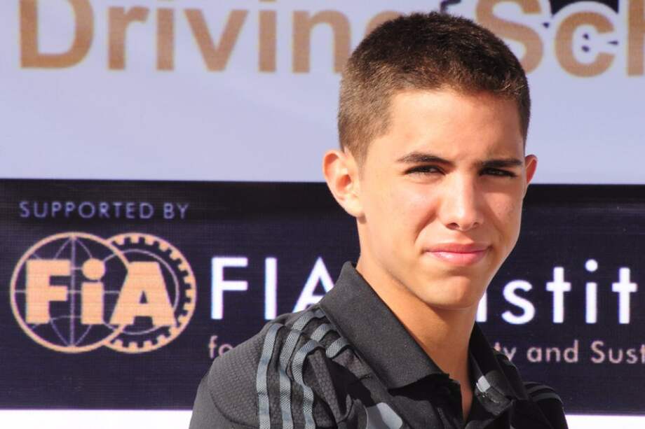 Estaban Garzón, piloto colombiano