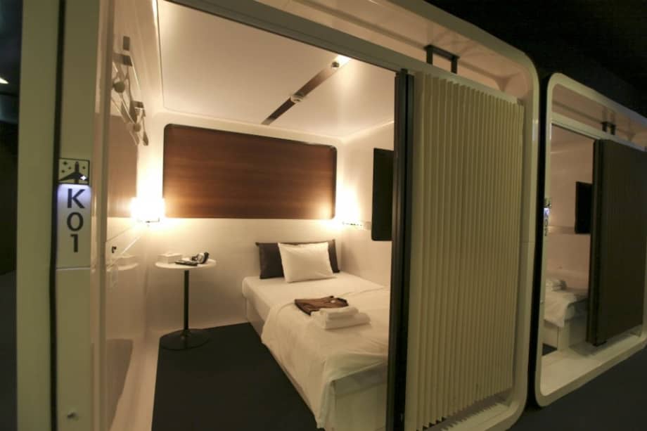 Este es el hotel cabina. EFE