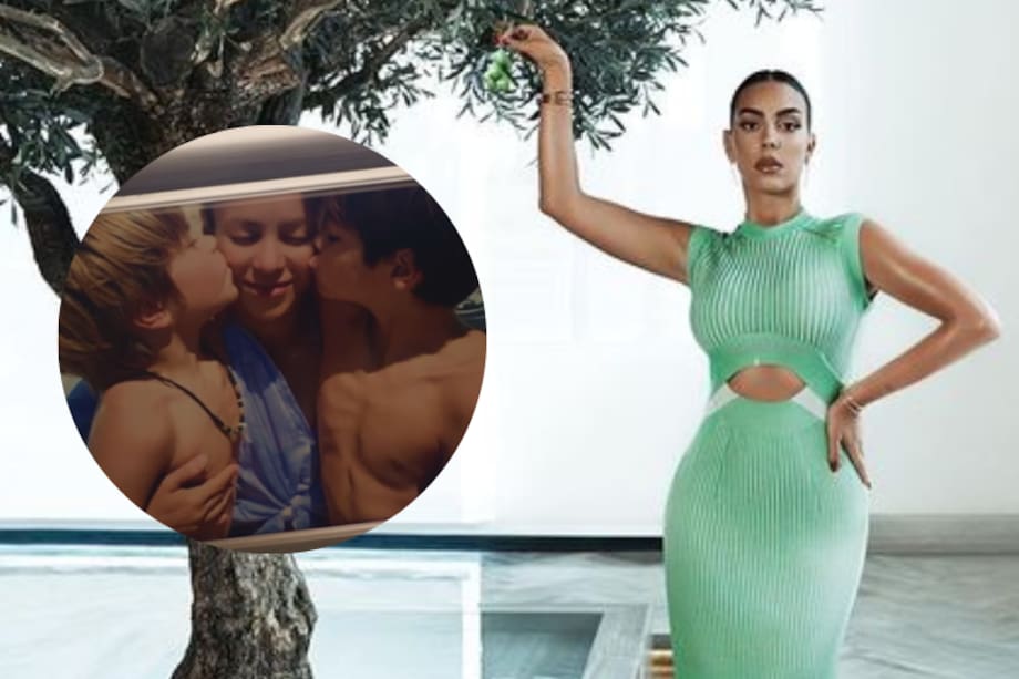 Georgina Rodríguez ya se había grabado una vez escichando 'Acróstico' de Shakira.