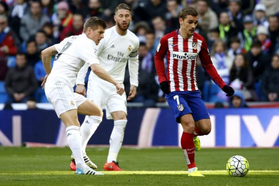 Uno de los últimos derbis madrileños. Foto: EFE