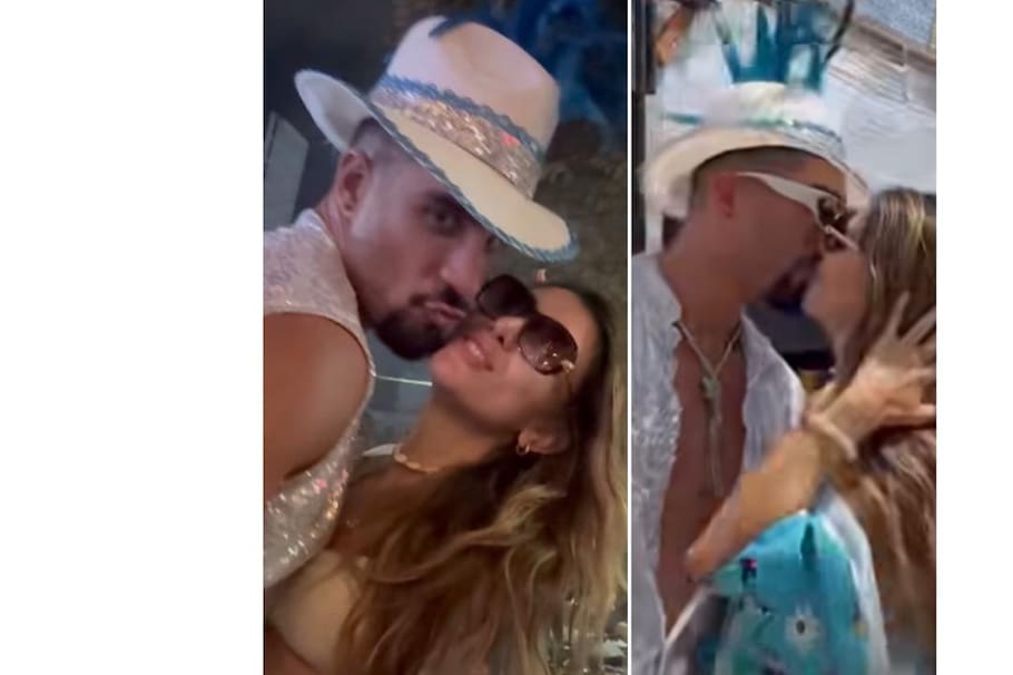 ¿Marilyn Patiño y Renzo viven un amor de carnaval? Se dieron beso en batalla de las flores