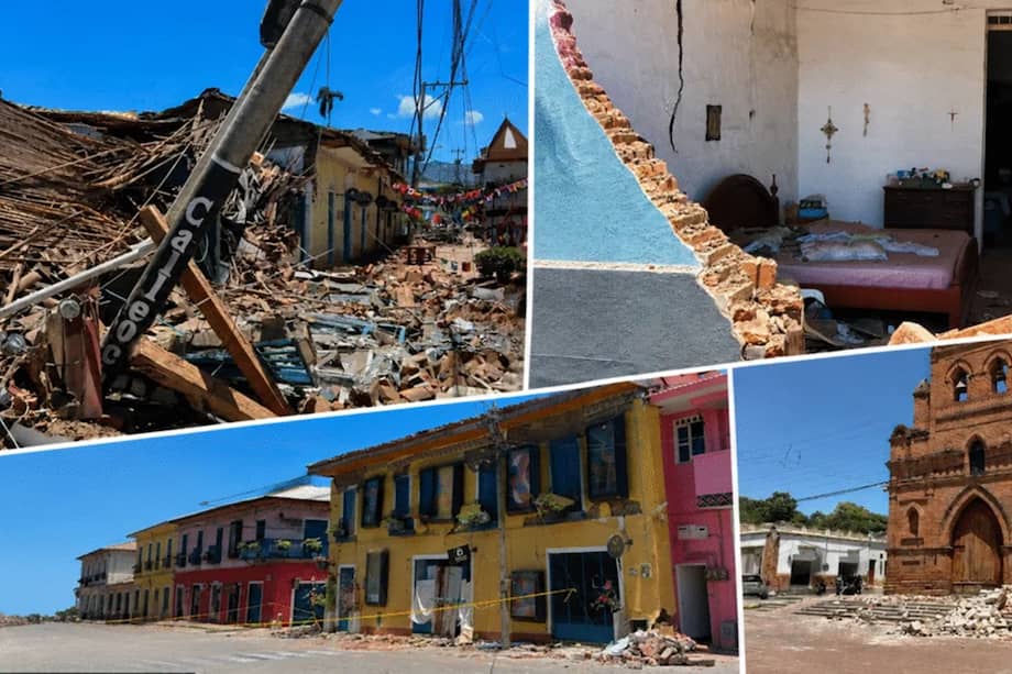 El terremoto dejó viviendas afectadas, negocios que no pueden retomar completamente sus actividades, daños en cultivos e infraestructura productiva.