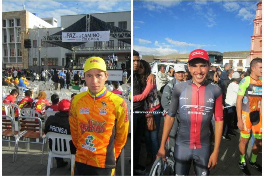 Duván Atapuma (izquierda) y Brayan Chaves (Derecha).