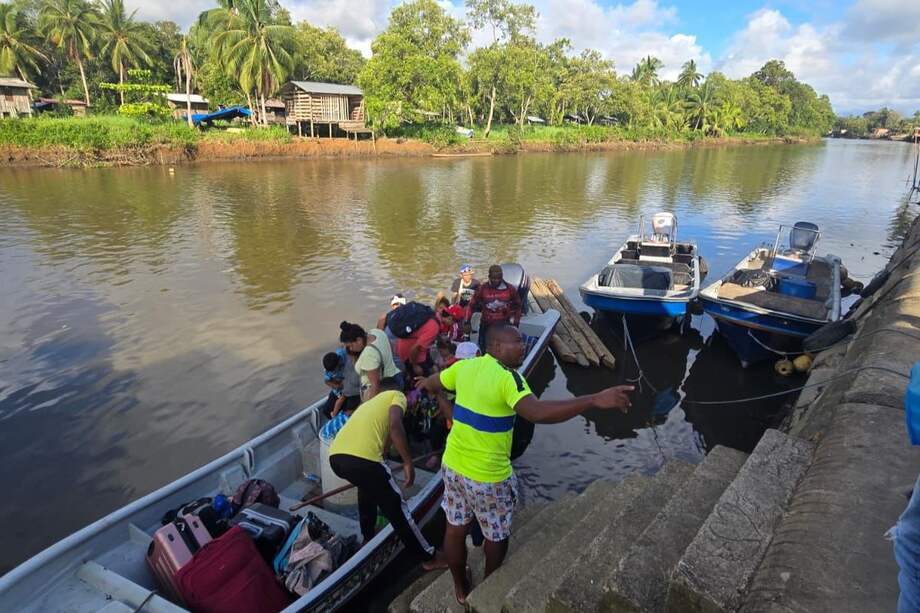Semanalmente están llegando entre 50 y 60 migrantes a Juradó.