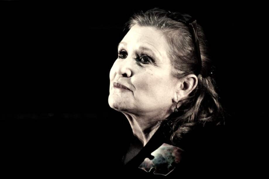 La valentía de Carrie Fisher la elevó como icono del feminismo. / AFP