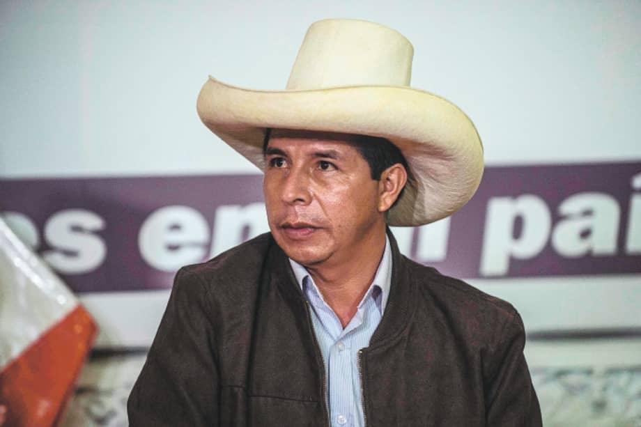 Este jueves 28 de julio, Pedro Castillo cumple un año en el poder. / AFP