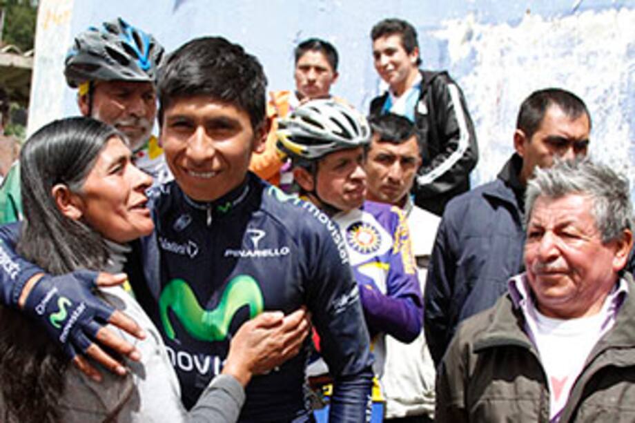 La fuerza detrás de Nairo Quintana: aquellos que han estado siempre a su lado
