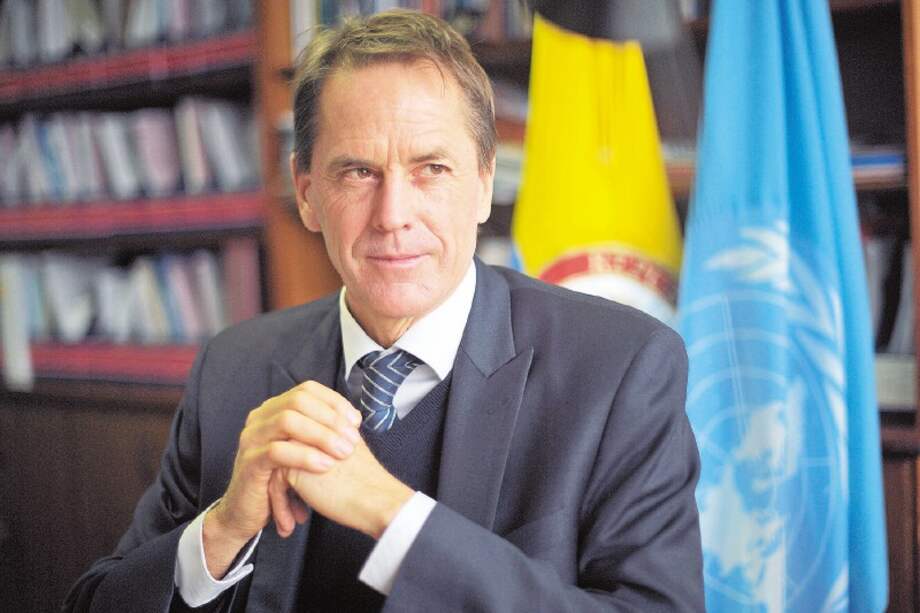 Todd Howland, representante en Colombia de la Oficina del Alto Comisionado para los Derechos Humanos de las Naciones Unidas.
/ Cristian Garavito