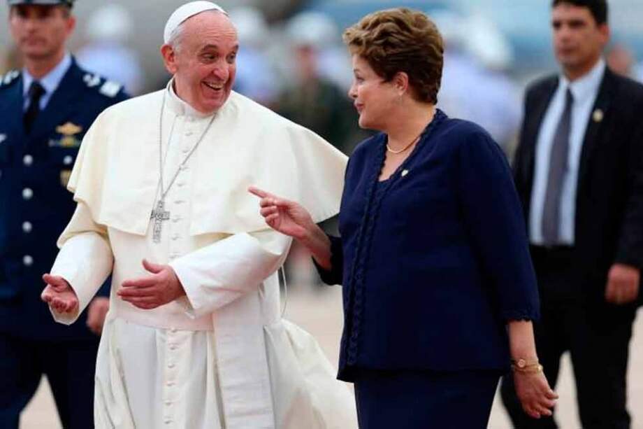 Papa Francisco en Brasil.