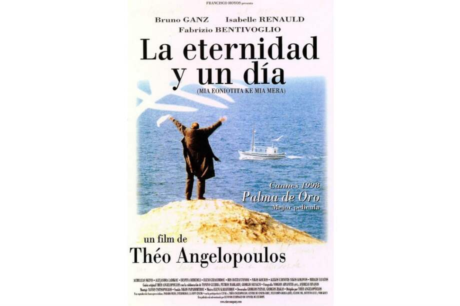 "La eternidad y un día" ("Mia Aioniotita Kai Mia Mera") se estrenó en 1998.