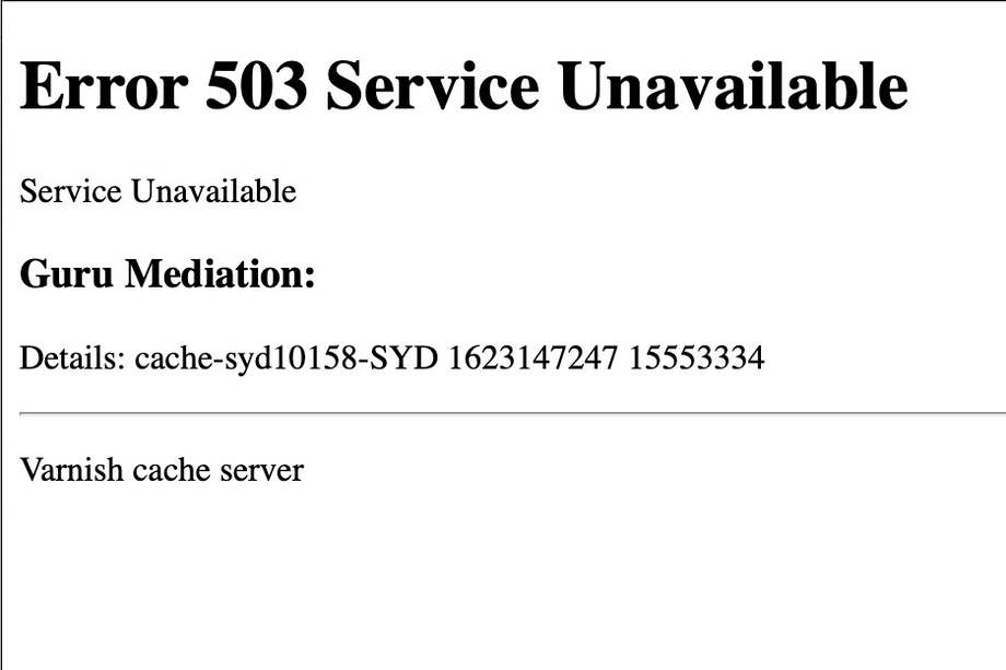 New York Times, Le Monde, BBC, The Guardian, Financial Times o El Mundo no se podían consultar u ofrecían un acceso intermitente.