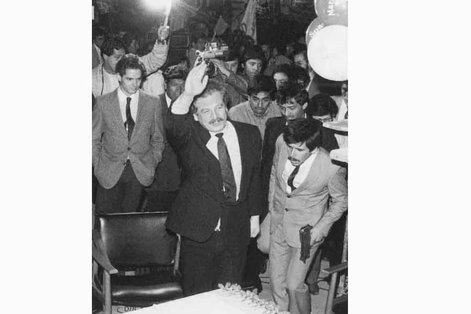 Luis Carlos Galán, asesinado en Soacha en 1989 por el narcotráfico. / Cromos