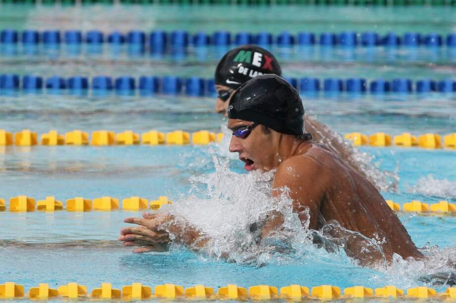 Jorge 'La Trucha' Murillo competirá en semifinales de 100m pecho. Foto: EFE