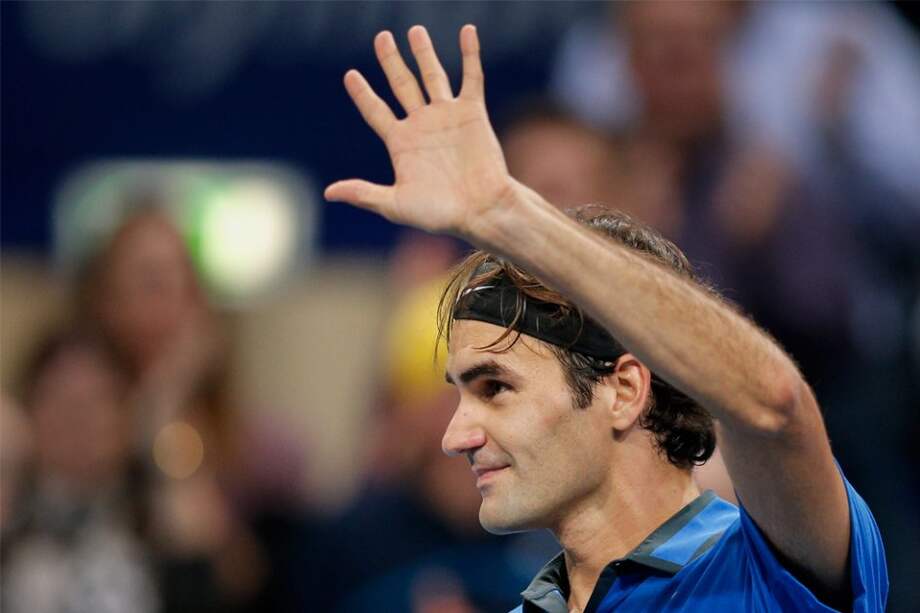 Federer, en casa / AFP