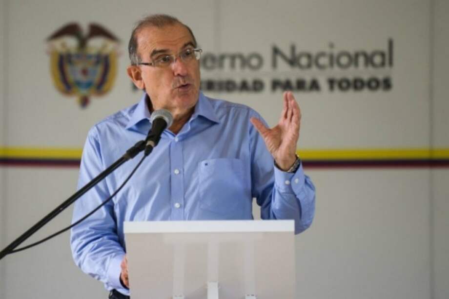 Humberto de la Calle, jefe del equipo negociador. / Archivo