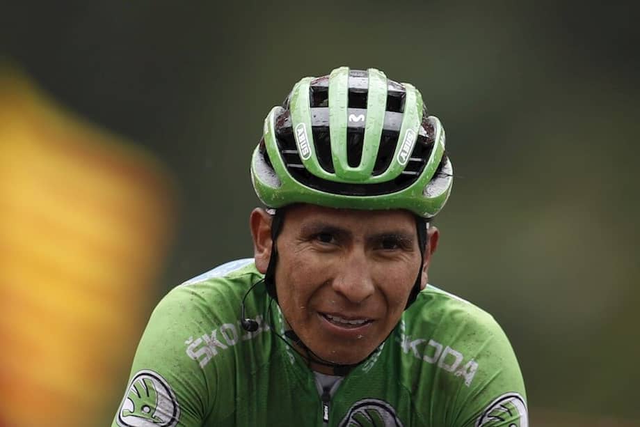 Nairo Quintana, ciclista colombiano del equipo Movistar. / EFE