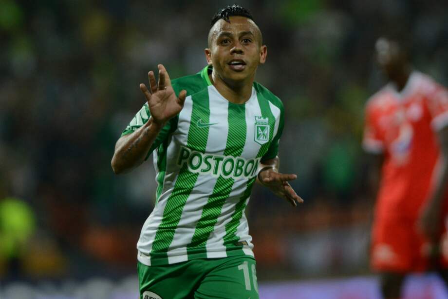 Vladimir Hernández, jugador de Atlético Nacional. / Luis Benavides