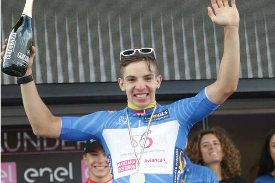 Álvaro Hodeg, pedalista colombiano del Quick Step Floors / FCC