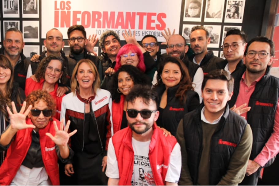 Equipo de trabajo de 'Los informantes'
