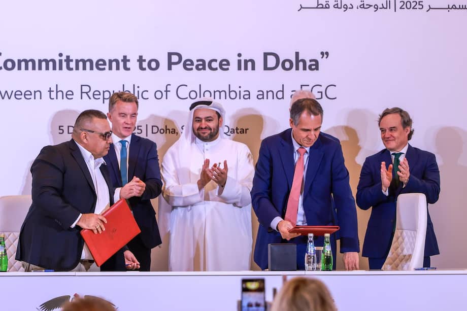 El segundo ciclo de diálogos con el Clan del Golfo culminó este 5 de diciembre en Catar.